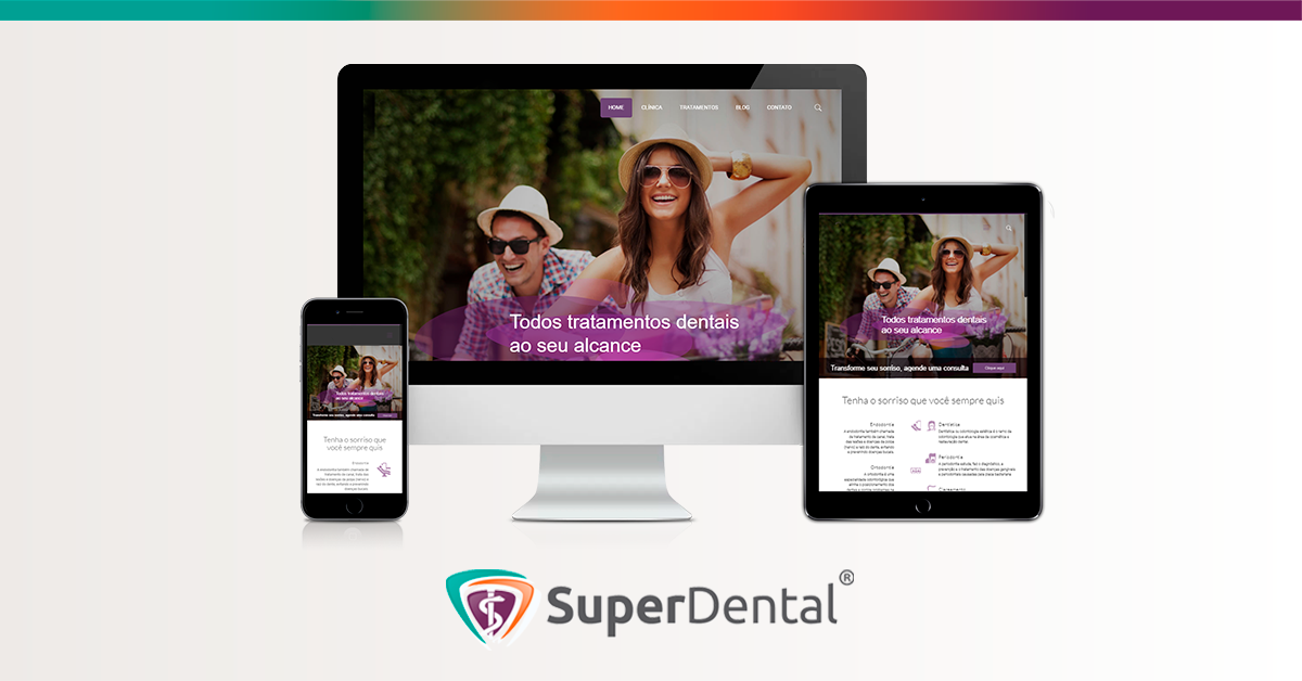 site profissional para sua clínica ou consultório