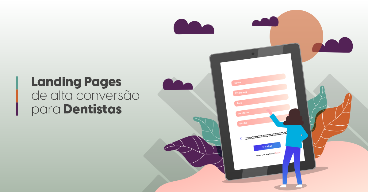 Landing Pages de alta conversão para Dentistas
