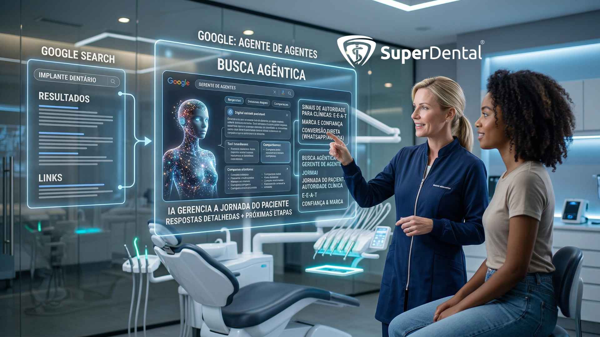 Google pode transformar a busca em um “gerente de agentes”